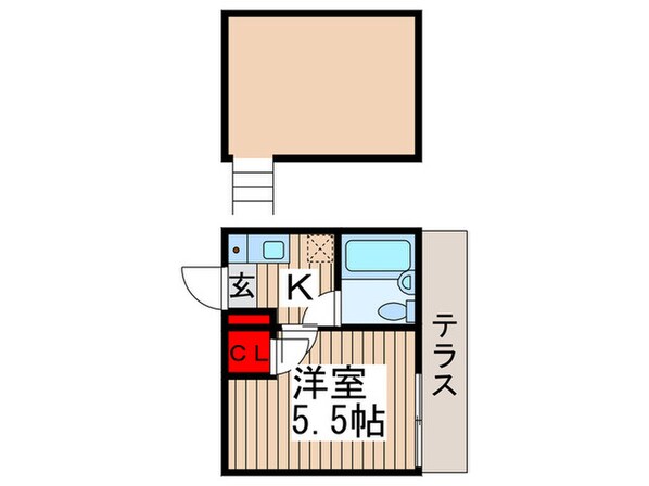 ロフティＡ－ＯＮＥの物件間取画像